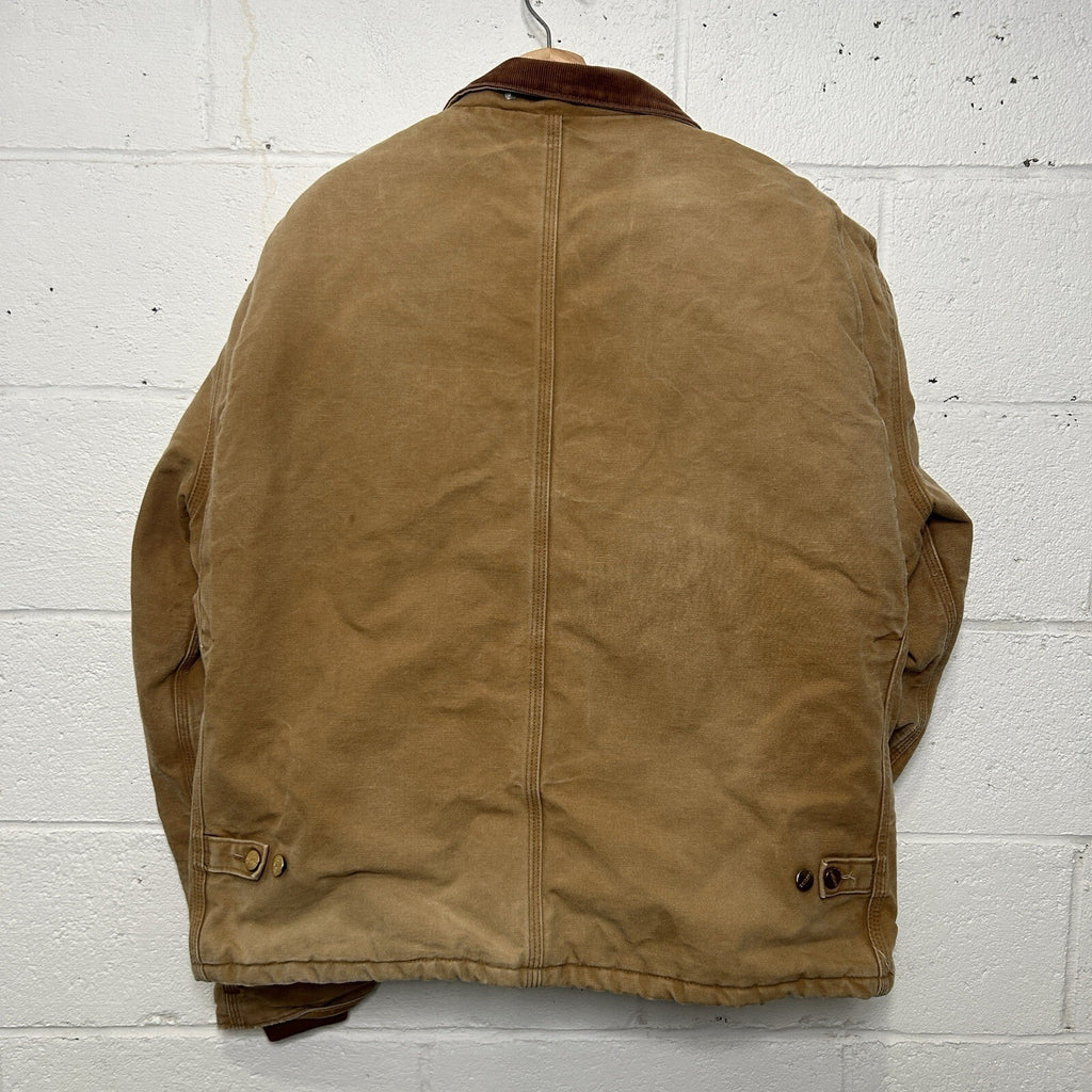 Vintage Carhartt Quilted Traditional Artic Jacket “Brown” J02 BRN Men’s Large