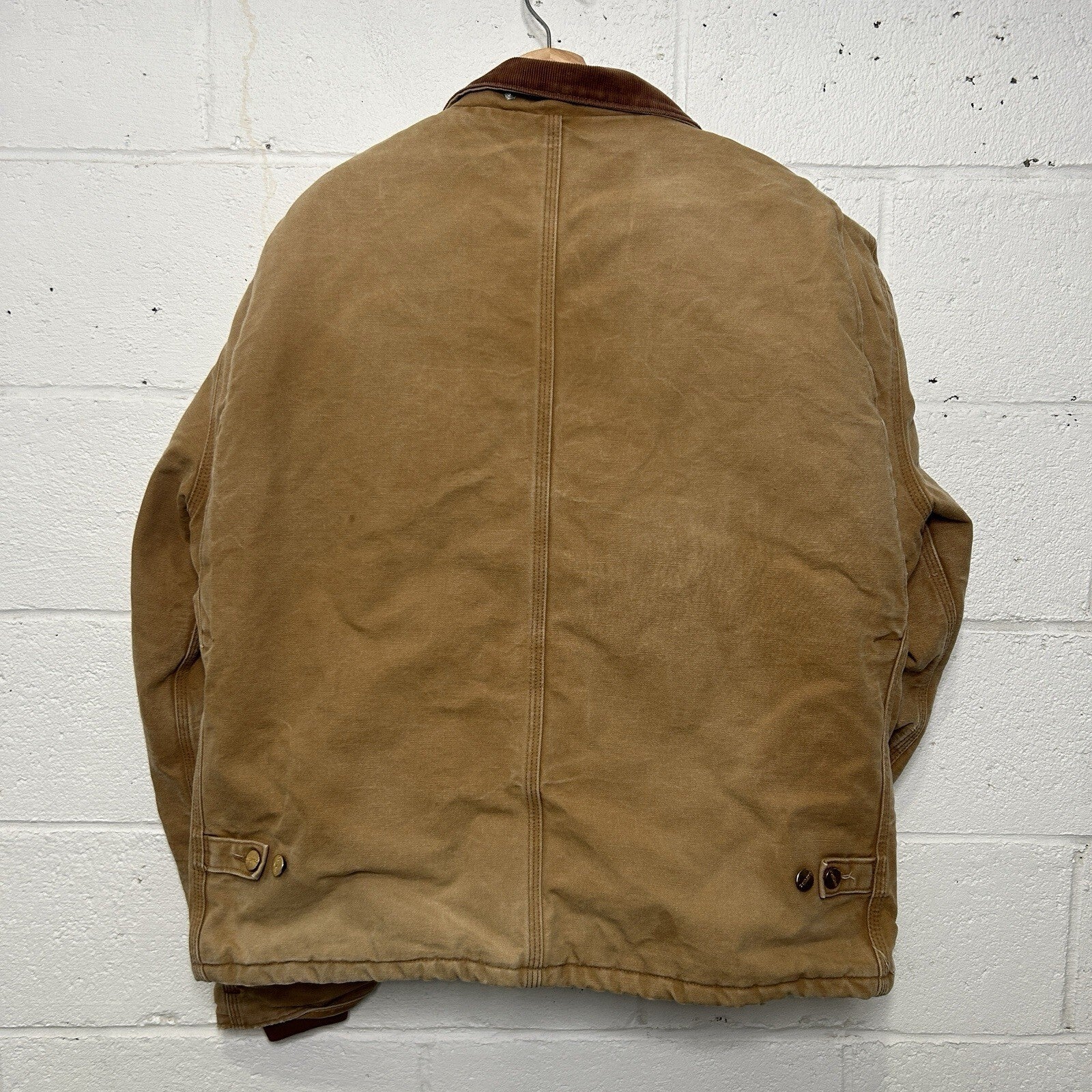 Vintage Carhartt Quilted Traditional Artic Jacket “Brown” J02 BRN Men’s Large