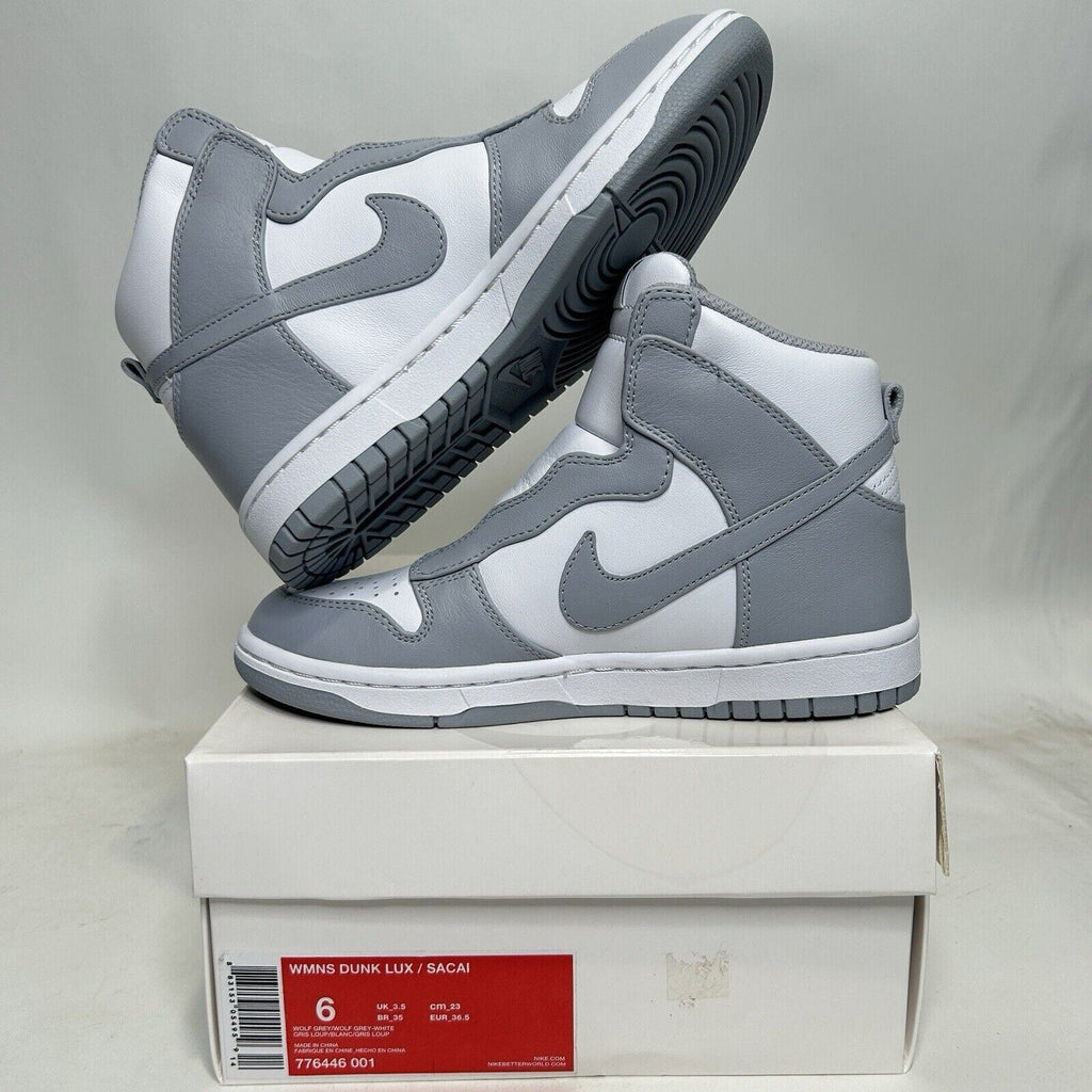 Nike sacai x NikeLab x Dunk Lux “Wolf Grey” 2024