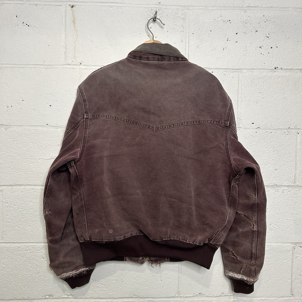 Vintage Carhartt Quilted Santa Fe Jacket “Burgundy” J14 BRG Men’s Large