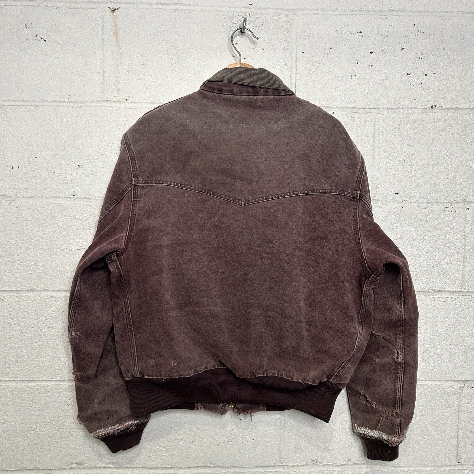 Vintage Carhartt Quilted Santa Fe Jacket “Burgundy” J14 BRG Men’s Large
