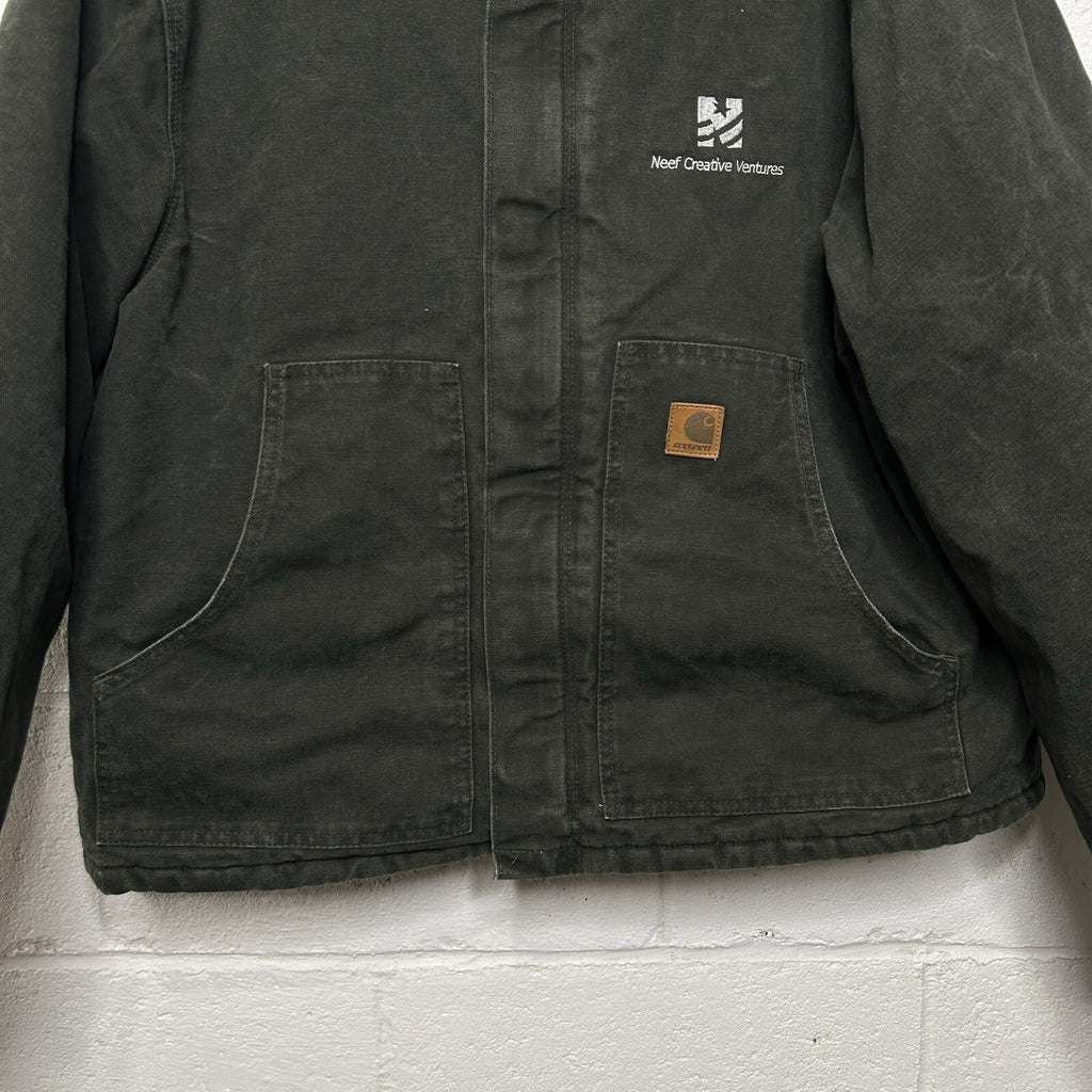 Vintage Carhartt Quilted Traditional Artic Jacket “Moss Green” J22 MOS Men’s XL