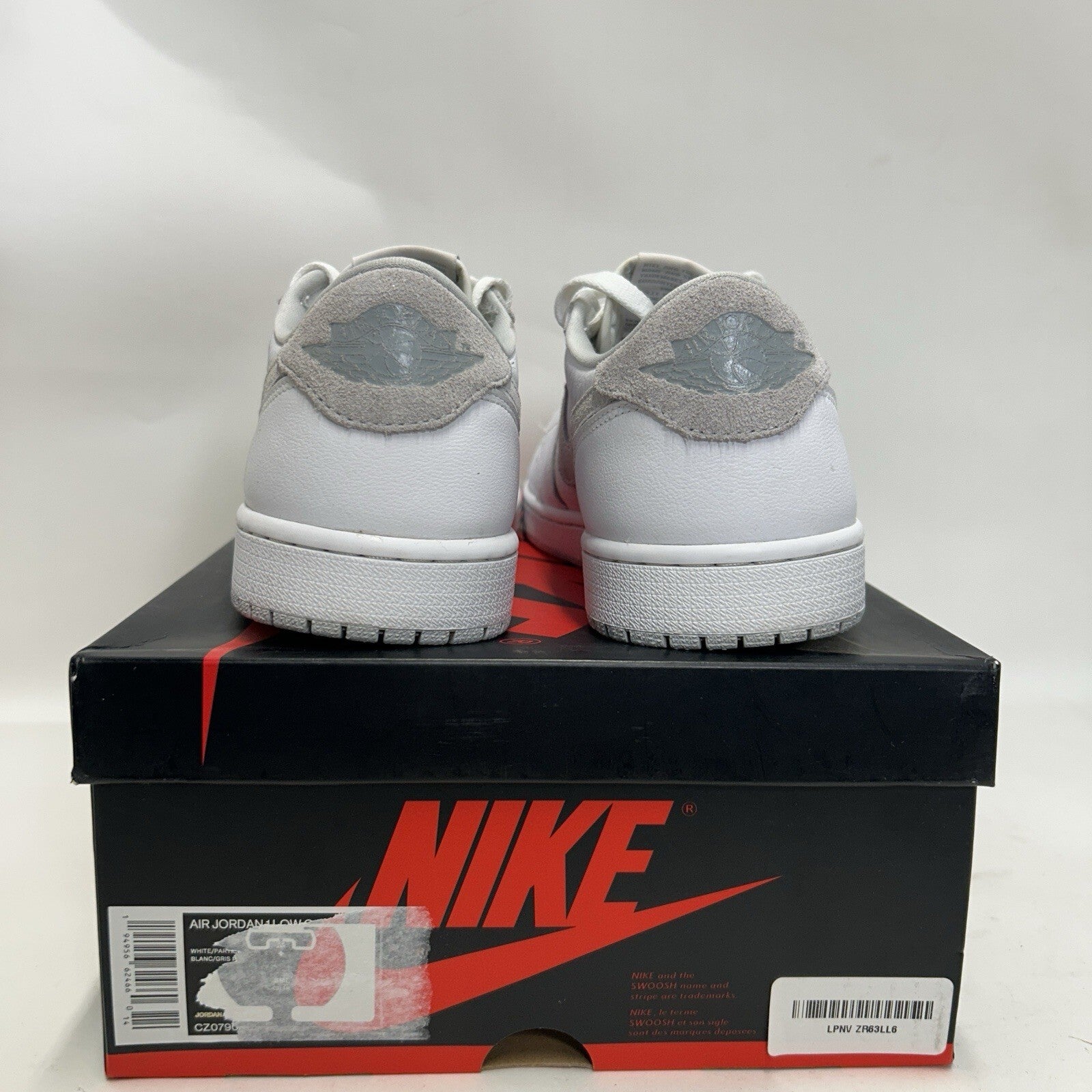 Nike Air Jordan 1 Low OG “Neutral Gray” 2021 CZ0790-100 Men’s 11 Worn
