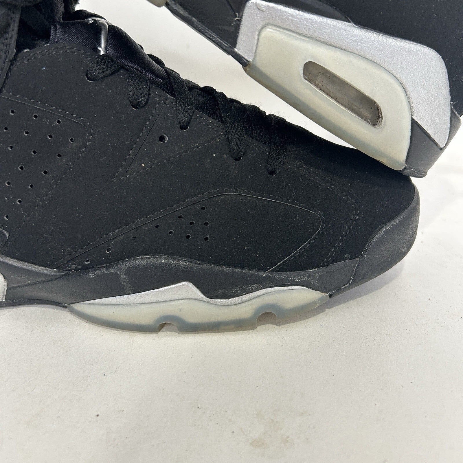 Nike Air Jordan 6 Retro OG “Chrome/Black Silver” DX2836-001 Men’s 11.5