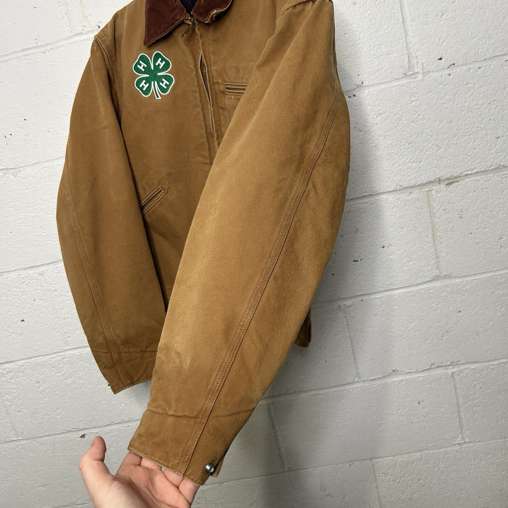 Carhartt Blanket-Lined Detroit Jacket “Brown” 4H J001 BRN Men’s Small USA