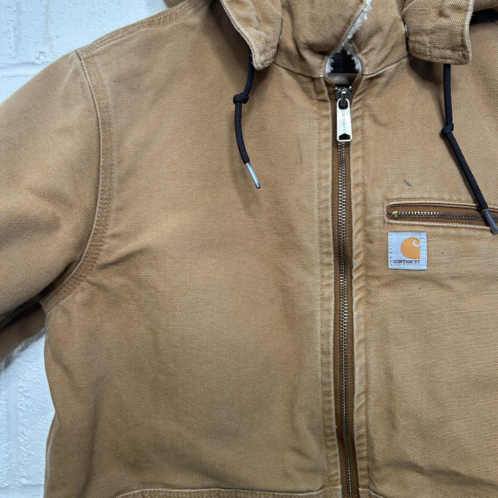 Carhartt Sherpa-Lined Wildwood Jacket “Brown” 100815-211 Women’s XL
