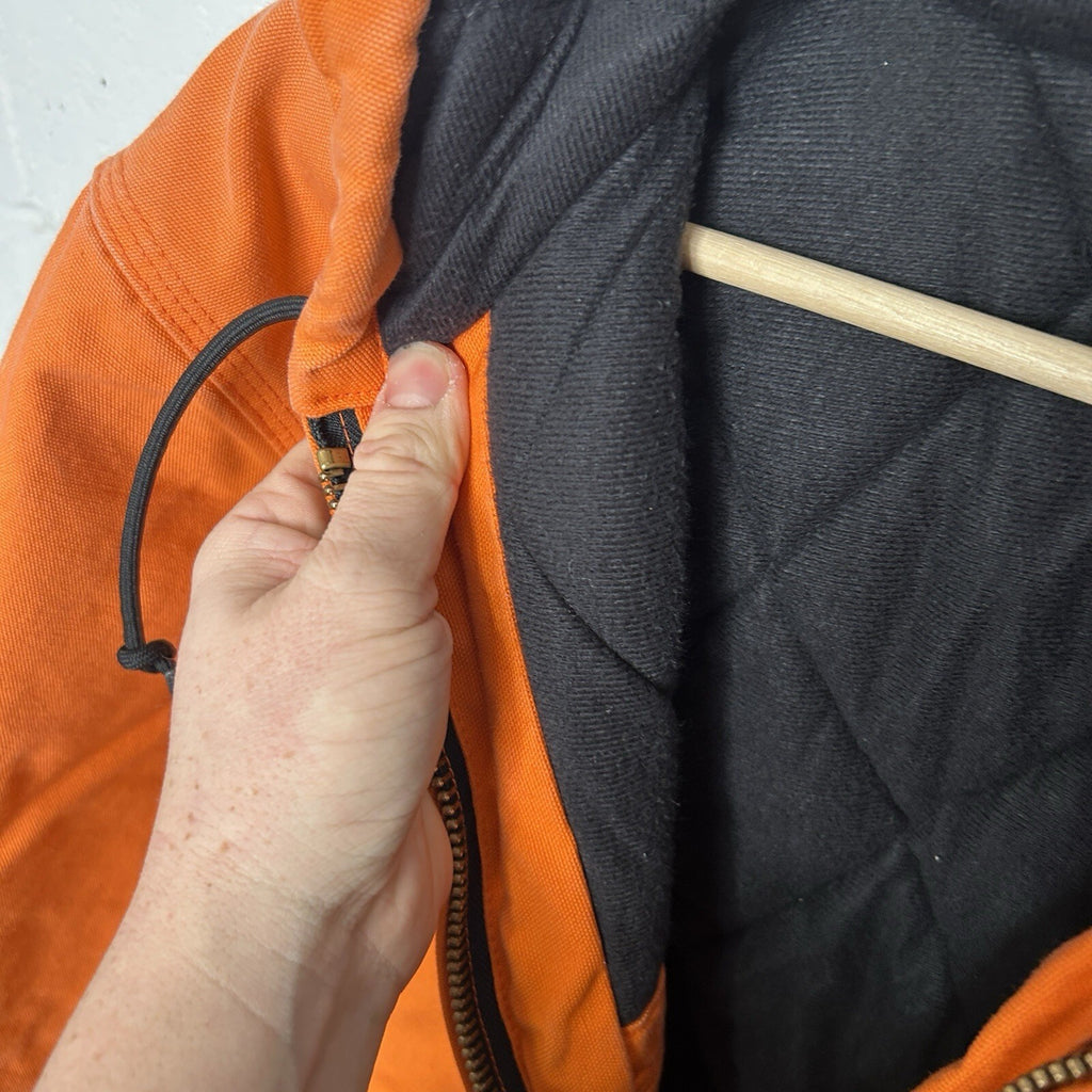 Vintage Carhartt Quilted Active Jacket “Blaze Orange” J140 BLZ Men’s Medium
