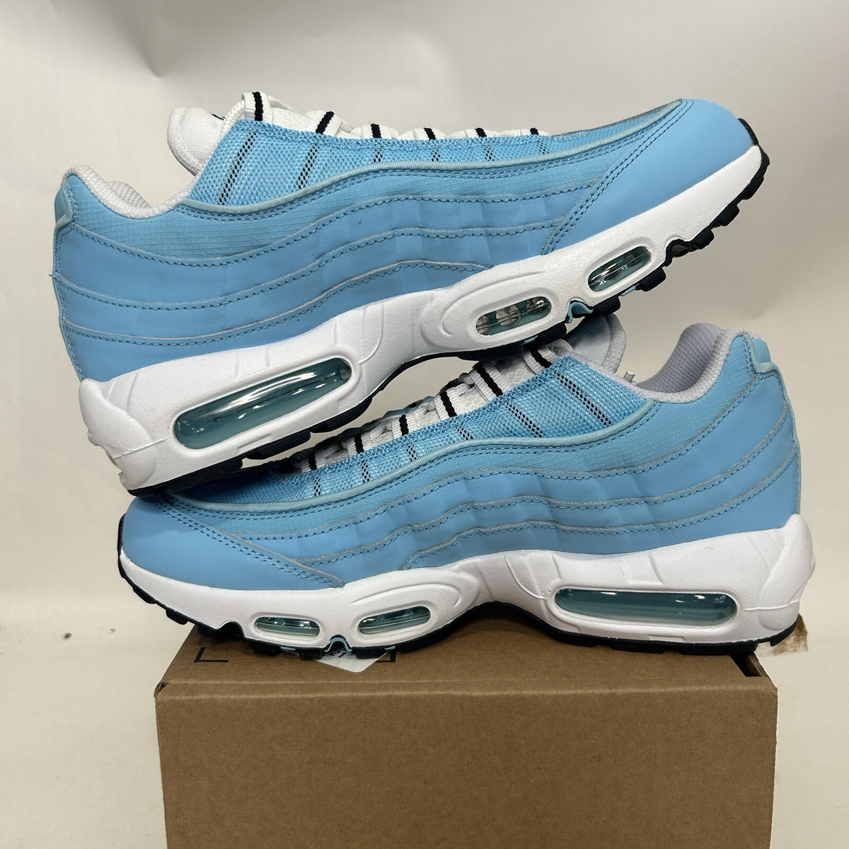 Nike Air Max 95 “Blue Chill University UNC White” DZ4395-400 Men's 8.5 New