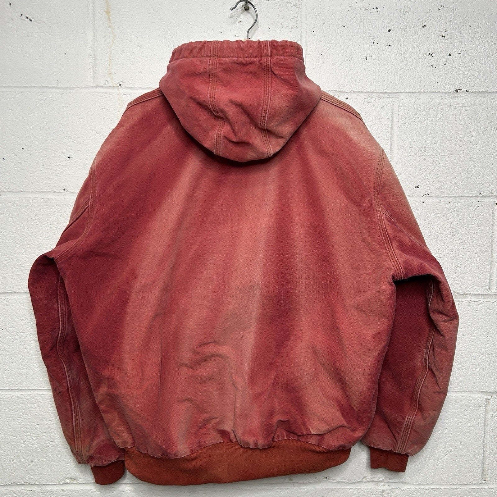 Vintage Carhartt Fleece-Lined Active Jacket “Dark Red” J158 DKR