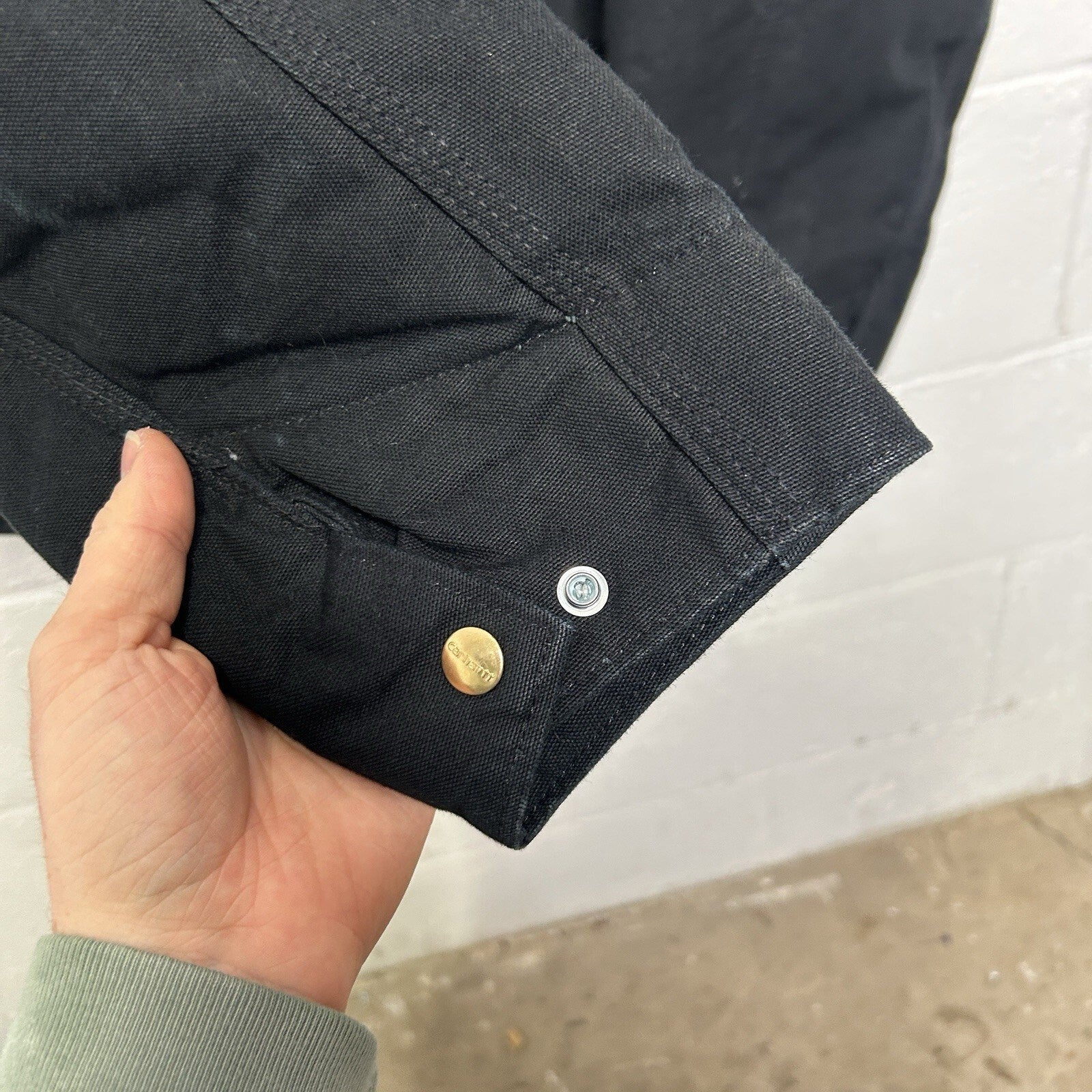 Carhartt Blanket-Lined Detroit Jacket “Black” J001-BLK