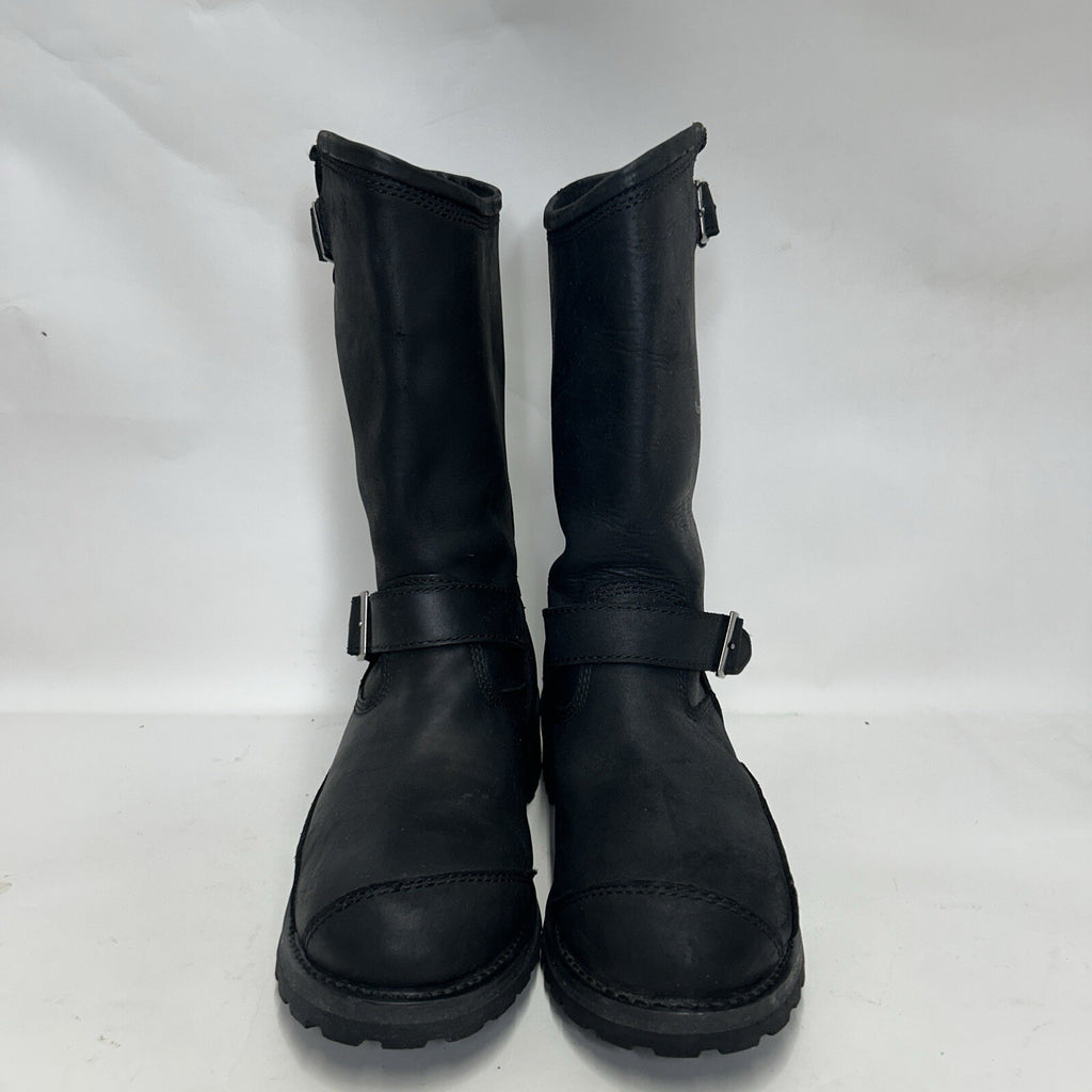 Harley Davidson Embroidered Flames Biker Engineer Boots “Black” Men’s 12