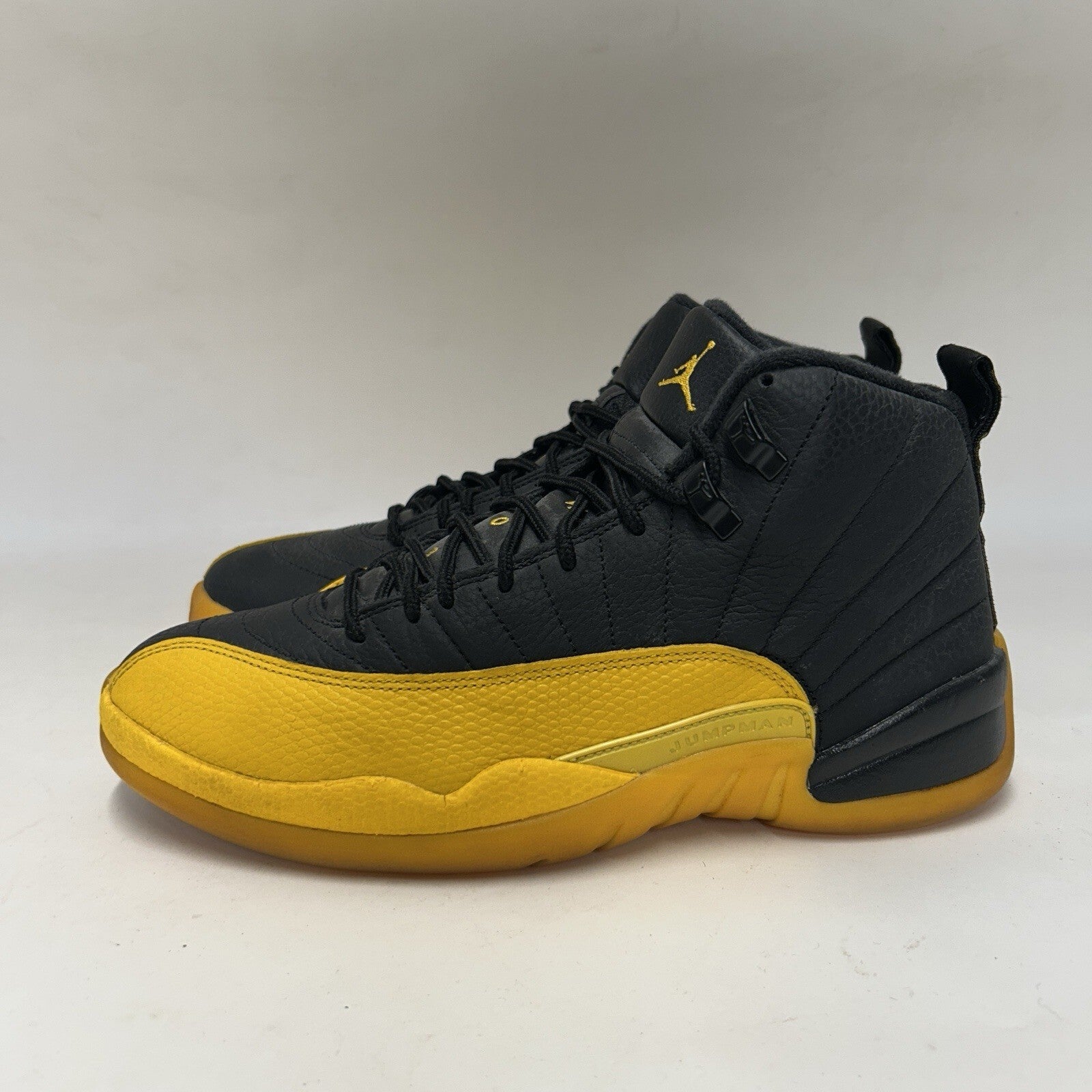 Nike Air Jordan 12 Retro “University Gold/Yellow Black” (130690-070) Men’s 8.5