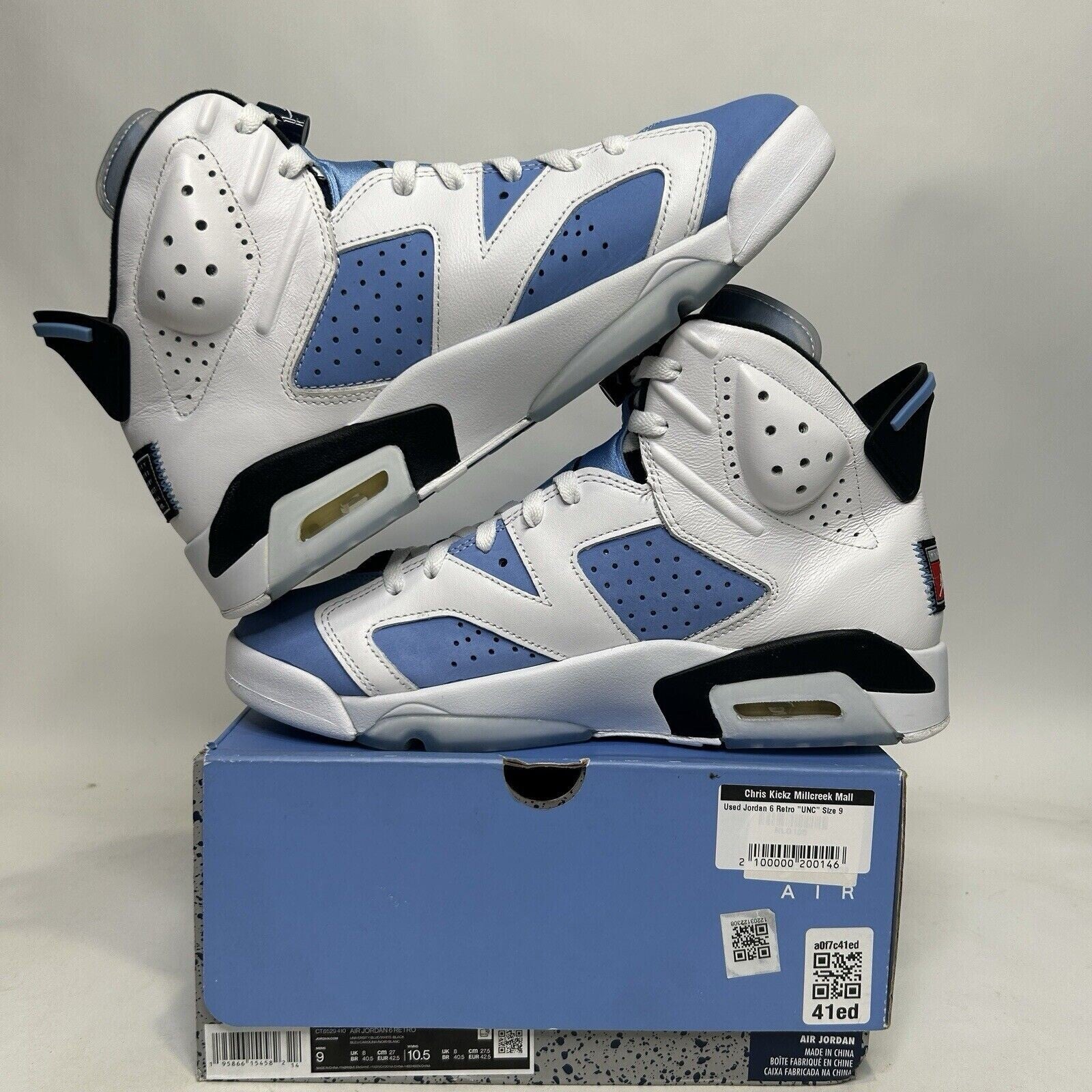 Nike Shoes Air Jordan 6 Retro “UNC Home” 2024