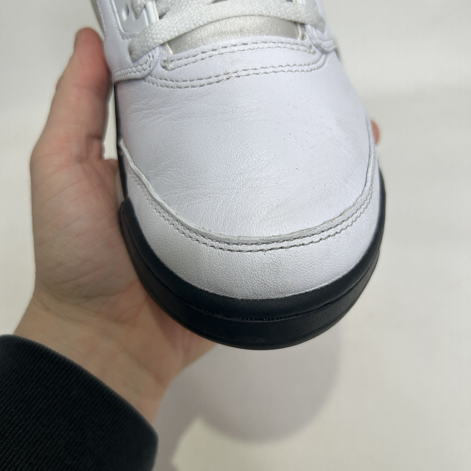 Nike Air Jordan 5 Retro OG “Reverse Metallic/White Black” DD0587-110 Men’s 9.5