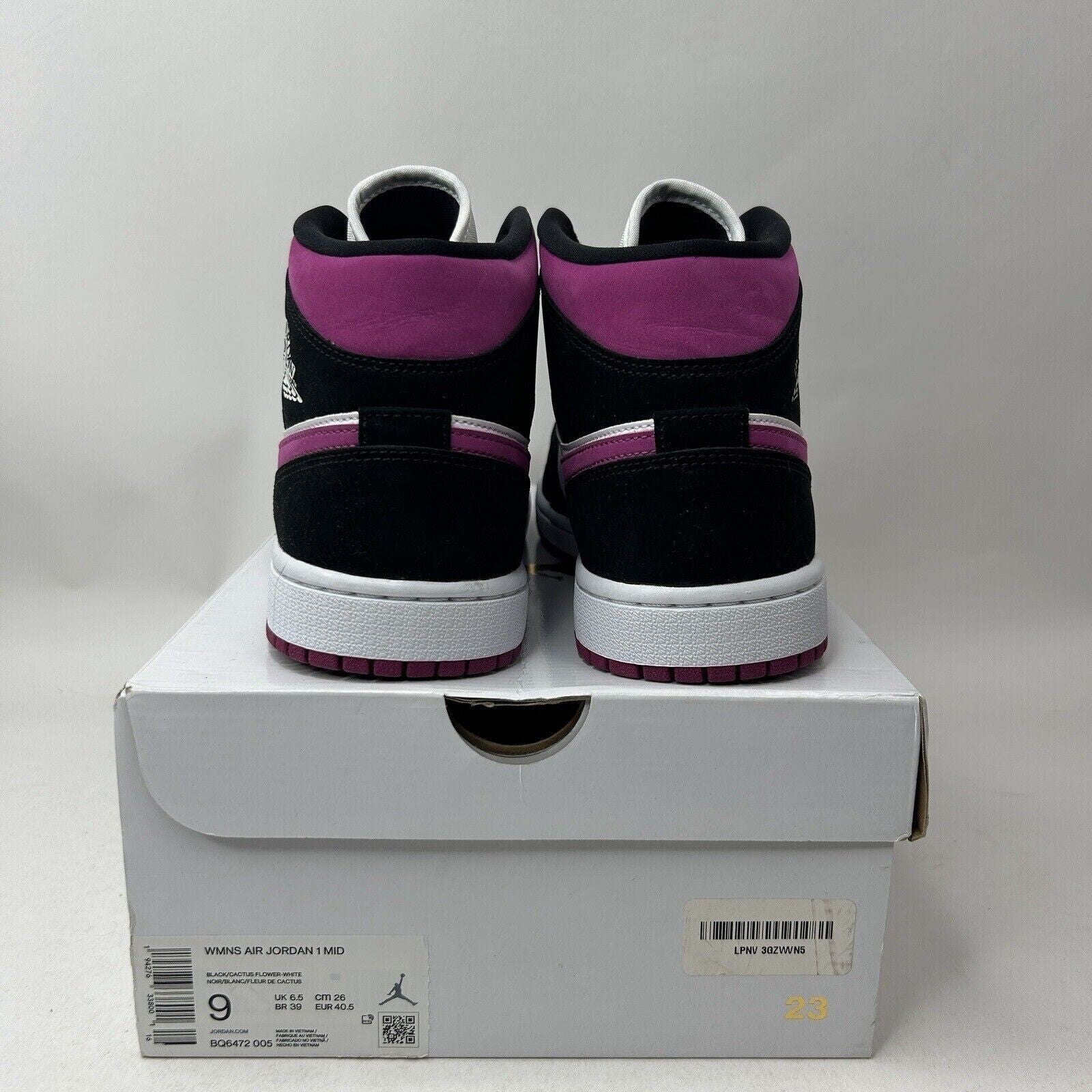 Nike Shoes Air Jordan 1 Retro Mid WMNS “Cactus Flower” 2023