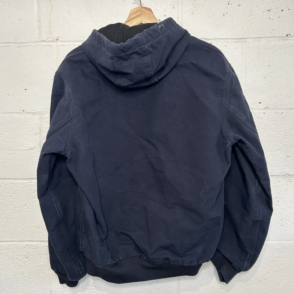 Carhartt Thermal Hooded Active Jacket “Dark Navy” Budweiser J131 DNY Men’s Small