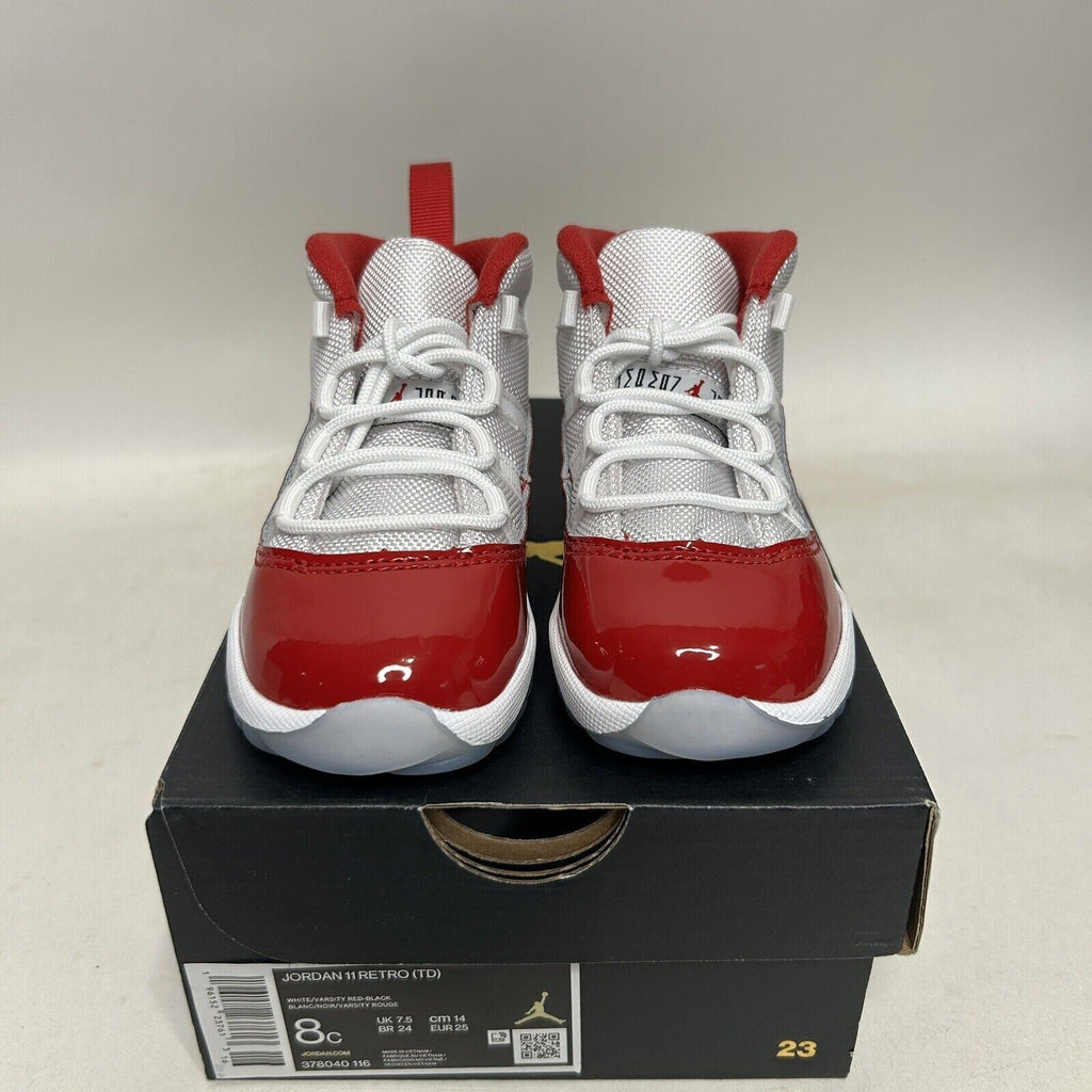 Nike Air Jordan 11 Retro TD “Cherry Red White” 2024