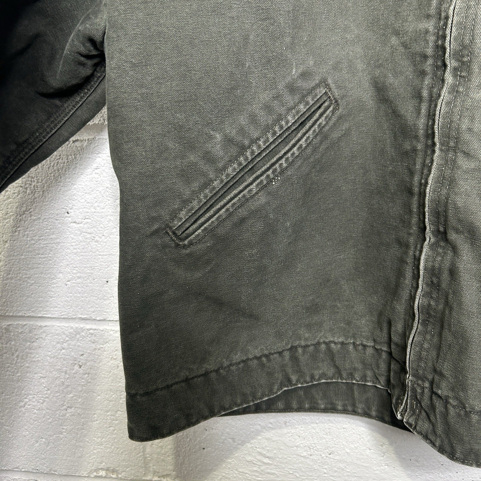 Vintage Carhartt Blanket-Lined Detroit Jacket “Moss” J146 MOS Men’s X-Large