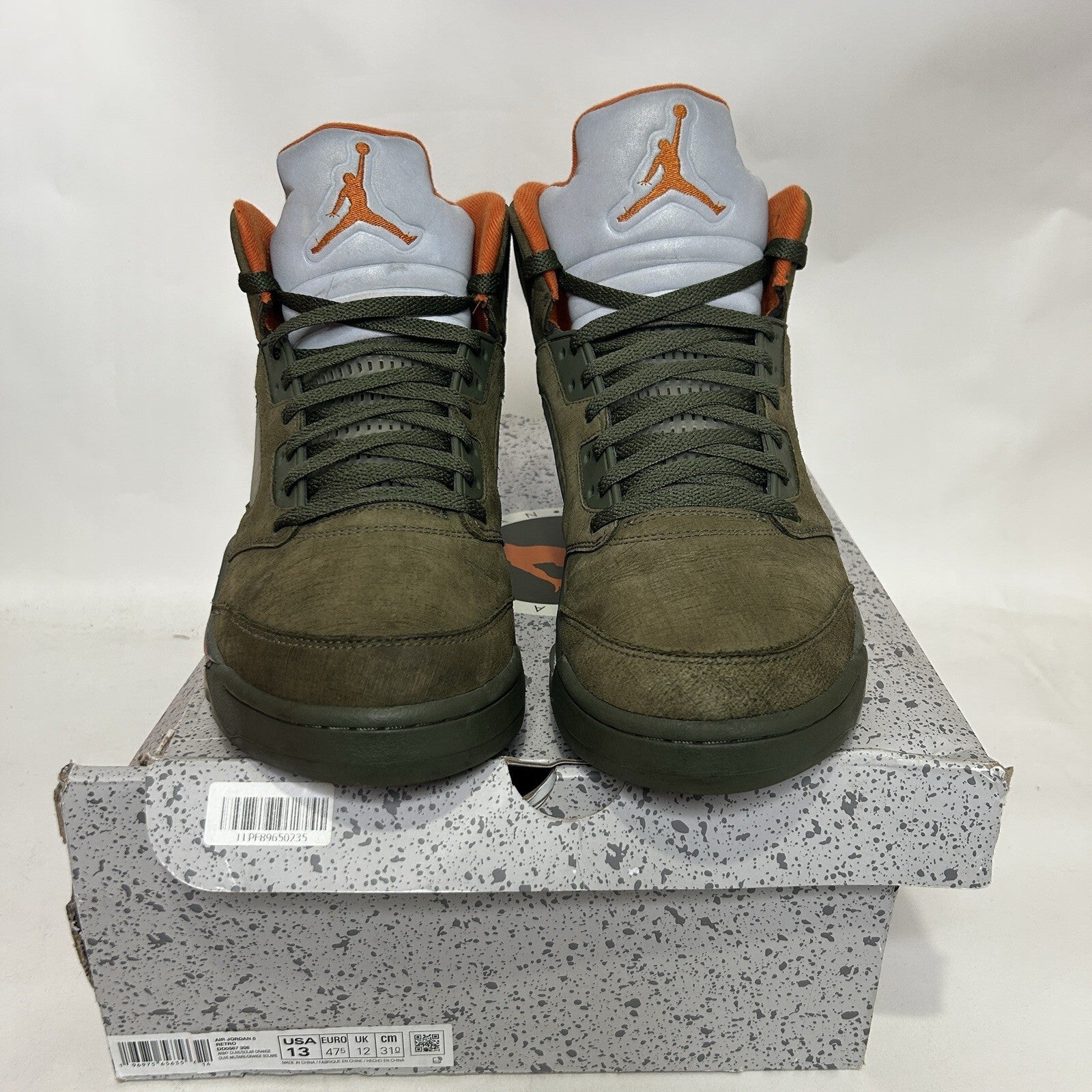 Nike Air Jordan 5 Retro OG “Olive/Green Orange Grey” DD0587-308 Men's 13