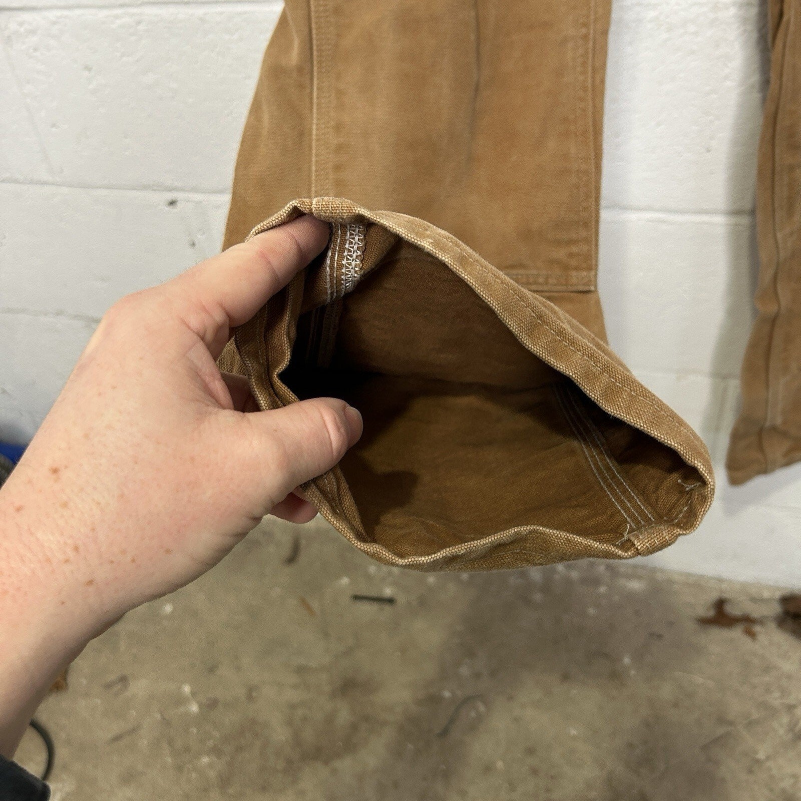 Vintage Carhartt Canvas DoubleKnee Pants “Brown” B01 BRN