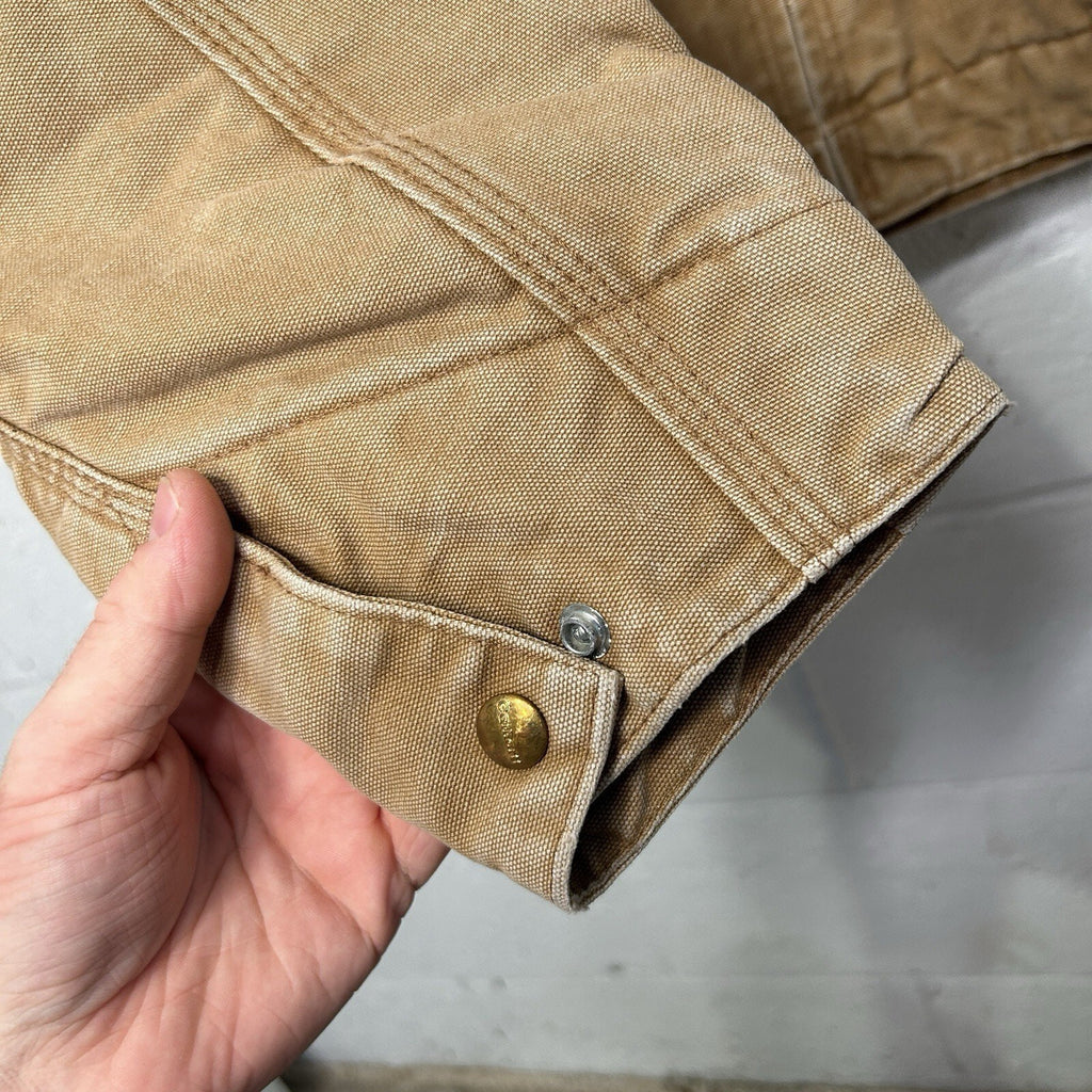 Vintage Carhartt Blanket-Lined Detroit Jacket “Brown Wheat”