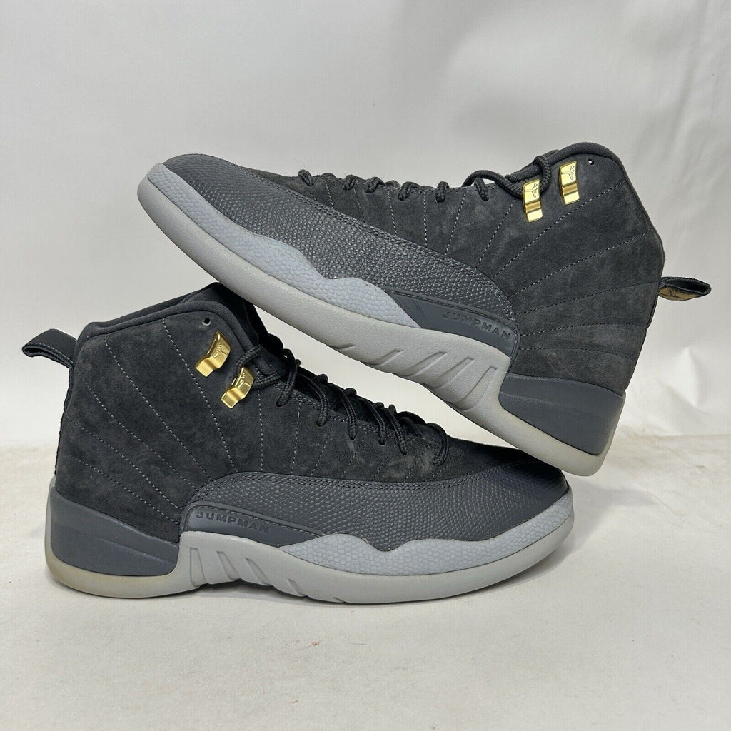 Nike Shoes Air Jordan 12 Retro “Dark Wolf Grey” 2024