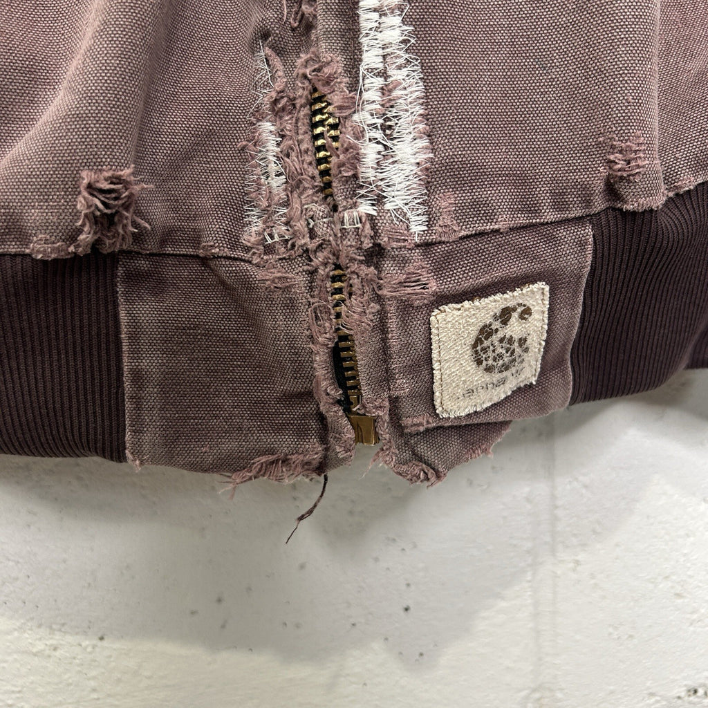 Vintage Carhartt Quilted Santa Fe Jacket “Burgundy” J14 BRG Men’s Large