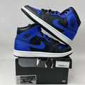 Nike Shoes Air Jordan 1 Mid Retro “Hyper Royal” 554724-077 Men’s 8 Worn