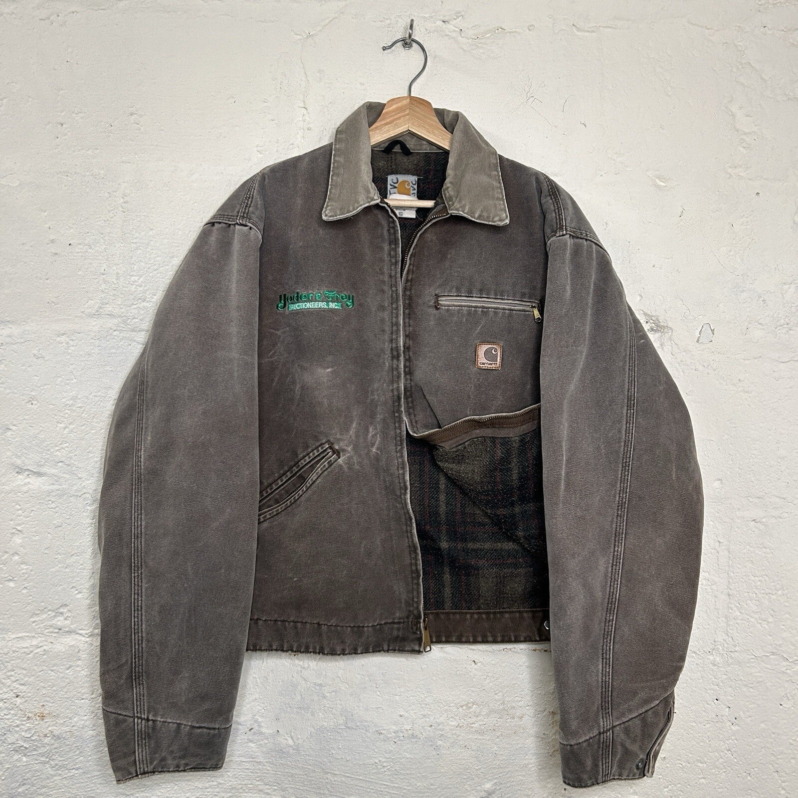 Vintage Carhartt Blanket-Lined” Jacket “Chestnut Brown” J97 CHT Men’s Large
