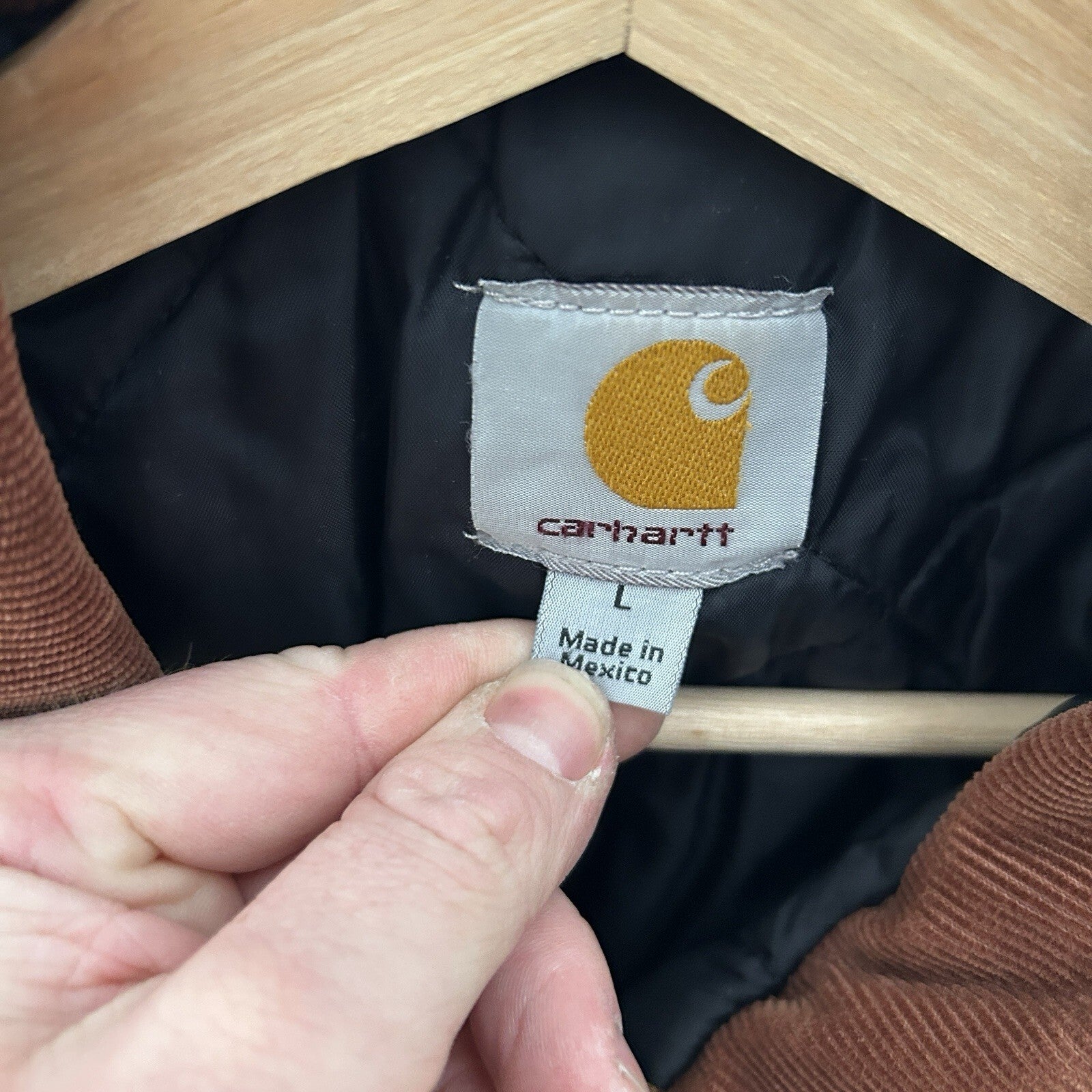 Carhartt Quilted Traditional Artic Jacket “Brown” J002 BRN Men’s Large