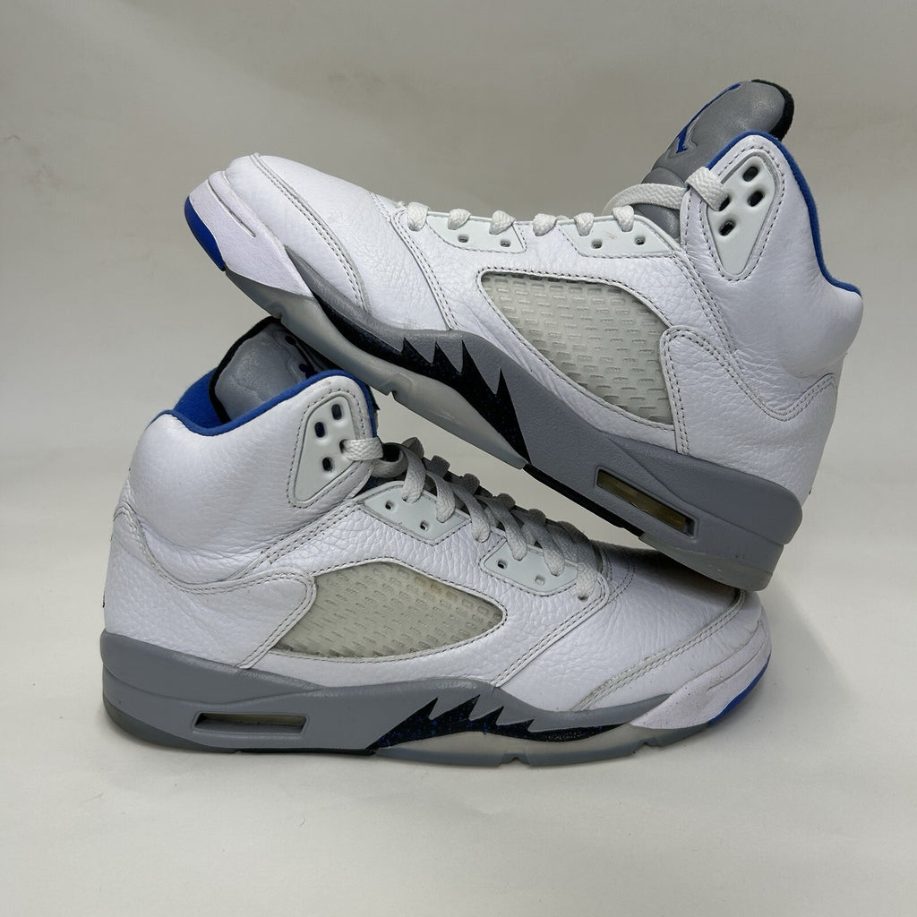 Nike Air Jordan 5 Retro “Stealth 2.0/White Blue Grey” DD0587-140 Men’s 9 Worn