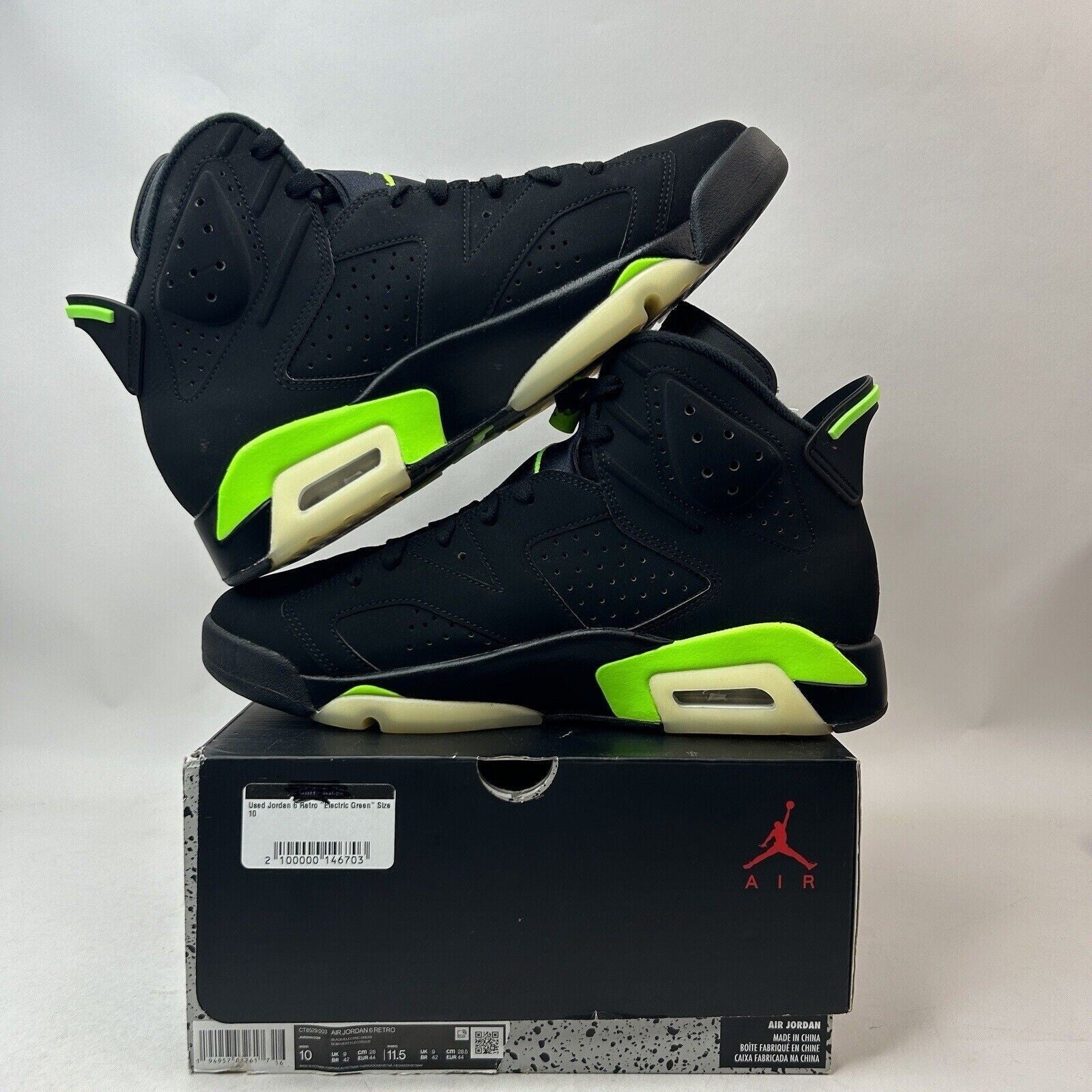 Nike Shoes Air Jordan 6 Retro “Electric Green” CT8529-003 Men’s 10 Used