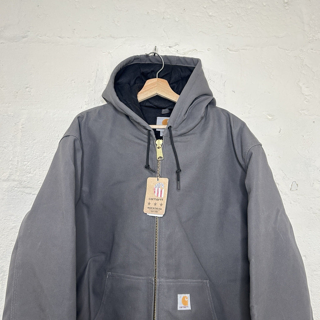 Carhartt Quilted Hooded Active Jacket “Gravel/Grey” J140-GVL Men’s Large Tall