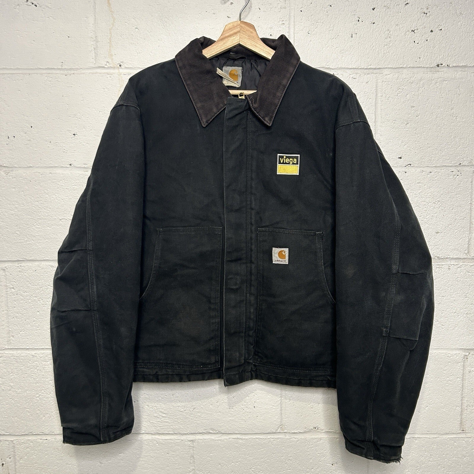 Vintage Carhartt Quilted Traditional Artic Jacket “Black” J02 BLK Men’s X-Large