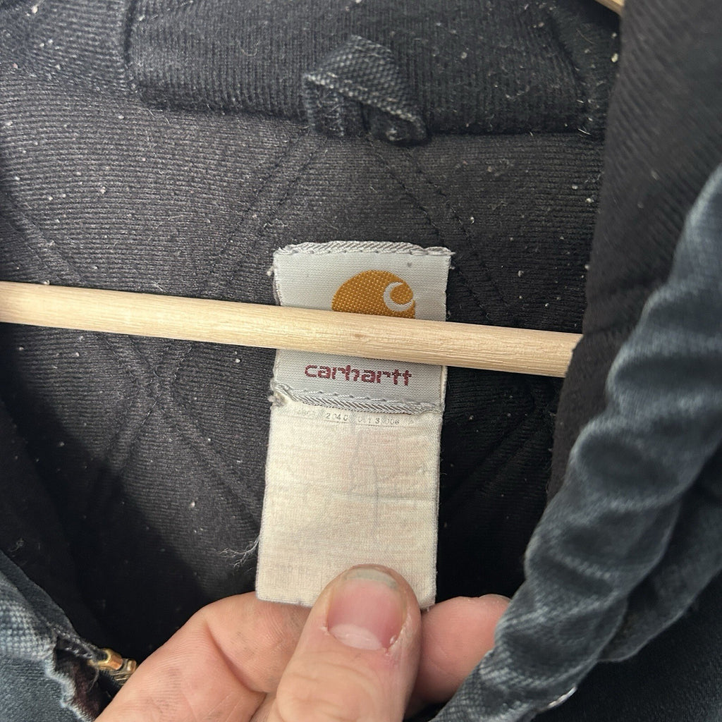 Vintage Carhartt Quilted Active Jacket “Black” J140 BLK Men’s X-Large