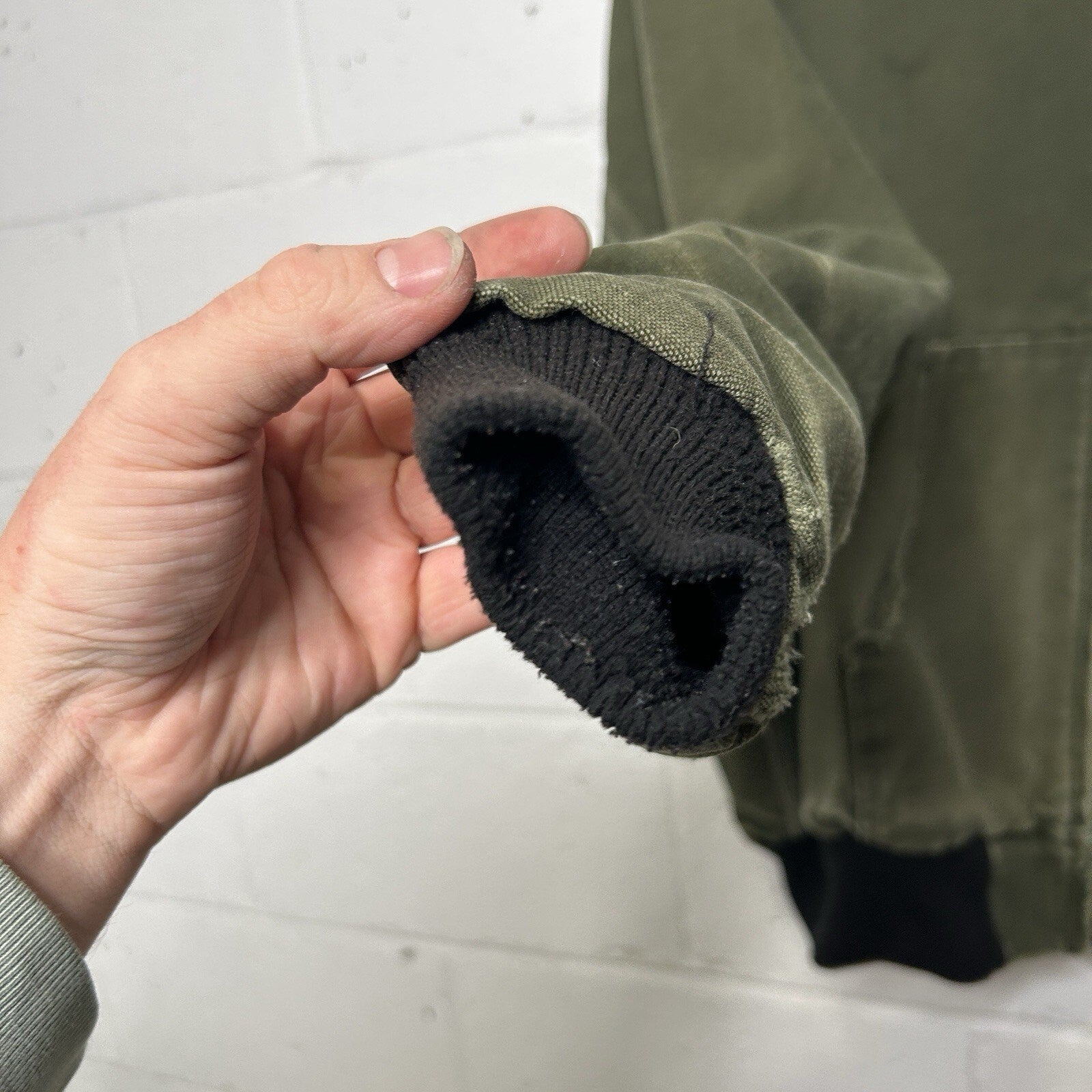 Vintage 90s Carhartt Thermal-Lined Active Jacket “Green”
