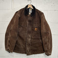 Vintage Carhartt Quilted Artic Jacket “Dark Brown” C26 DKB Men’s Medium