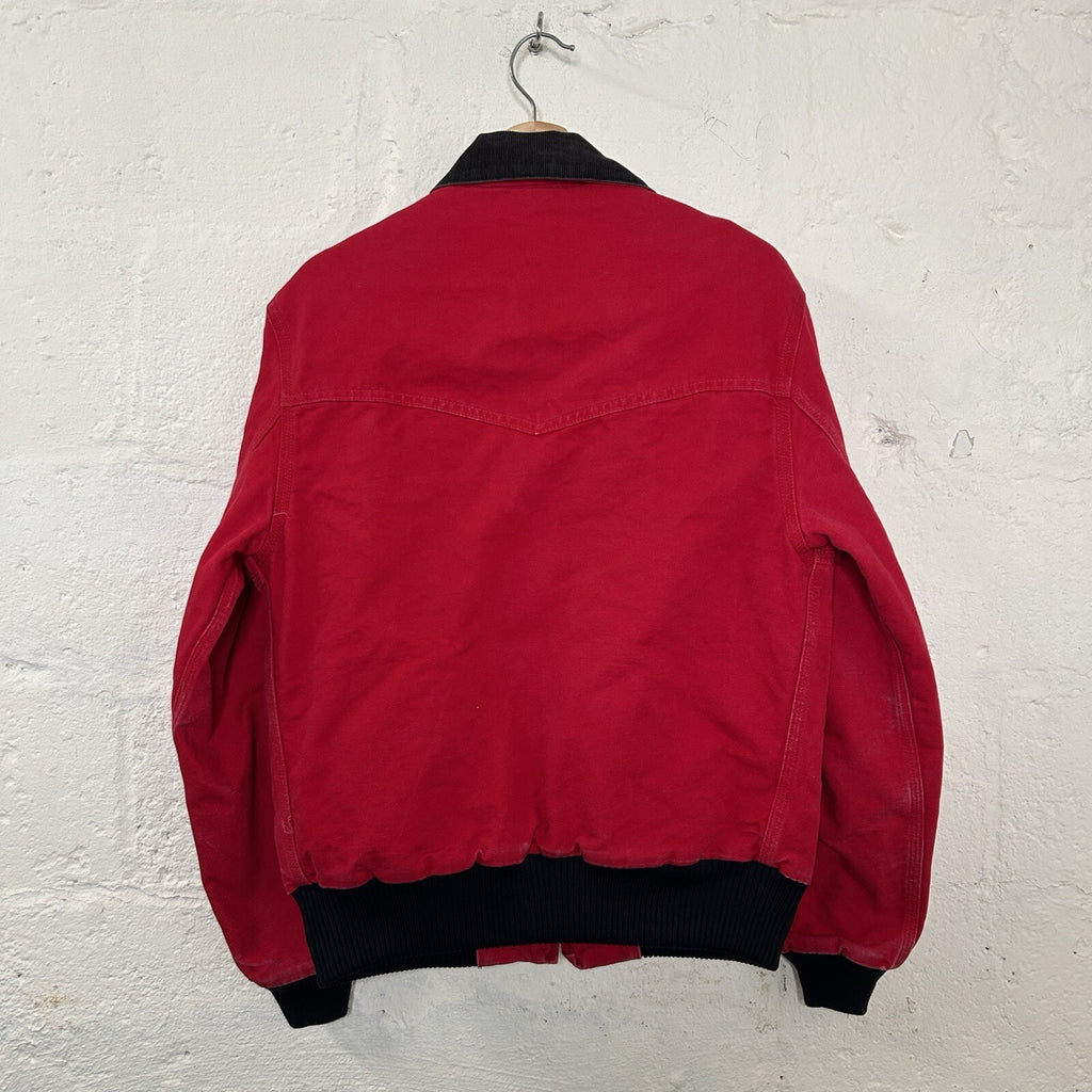 Vintage Carhartt Quilted Santa Fe Jacket “Red” J13RED/JQ2100 Men’s Medium