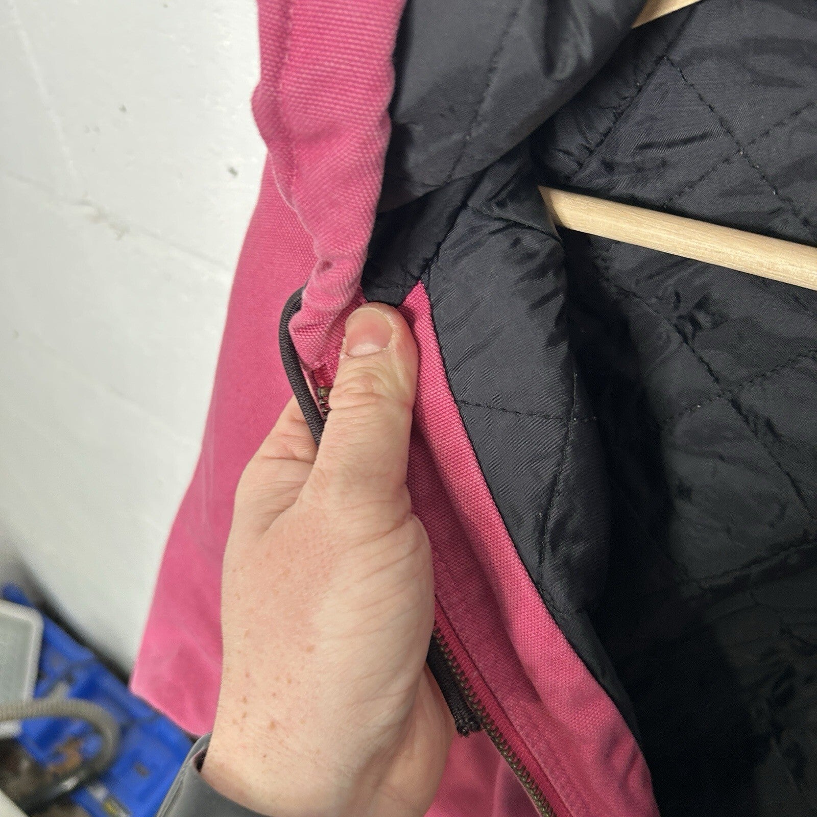 Y2K Carhartt Quilted Hooded Active Jacket “Tulip Pink” 100461-677 Women’s Small
