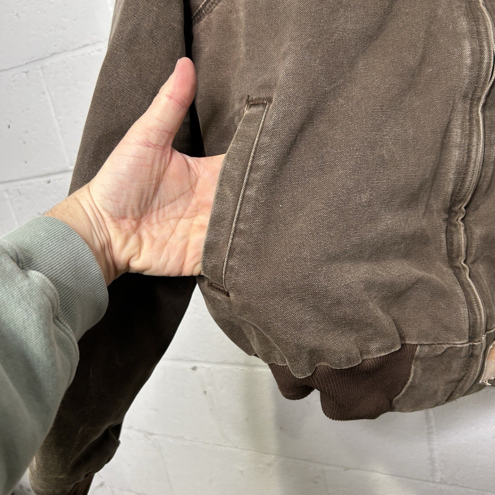 Vintage Carhartt Quilted Santa Fe Jacket “Chestnut” J14 CHT Men’s X-Large