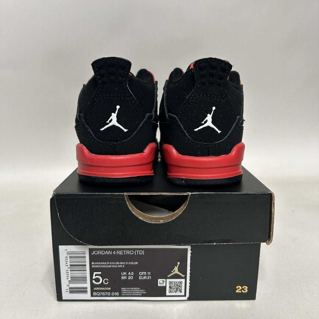 Nike Air Jordan 4 Retro TD “Red Thunder” 2024