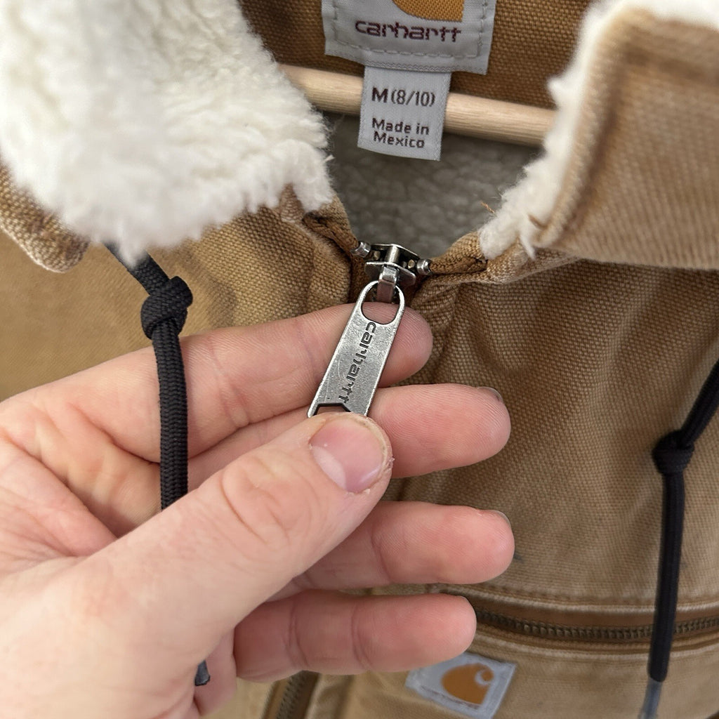 Carhartt Sherpa-Lined Wildwood Jacket “Brown” 100815-211 Women’s XL