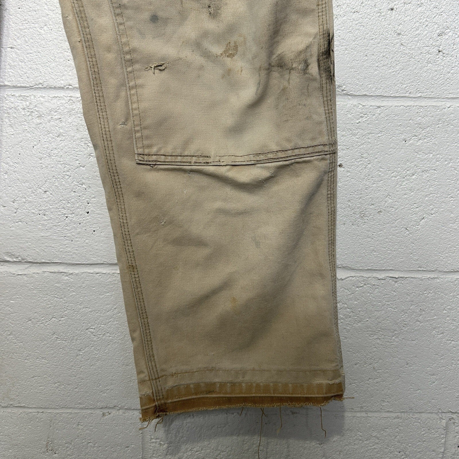 Vintage Carhartt Canvas DoubleKnee Pants “Brown” B01