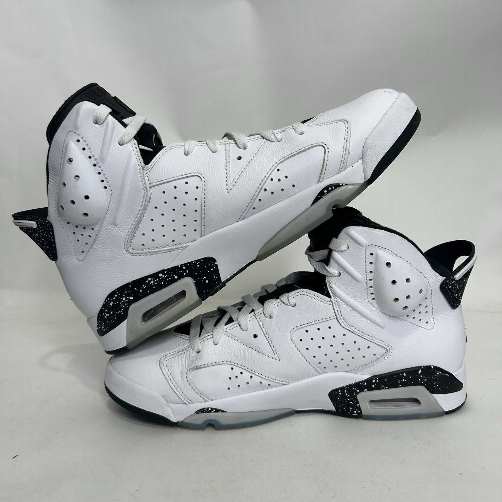 Nike Air Jordan 6 Retro “Reverse Oreo/Black White” CT8529-112 Men’s 12 Worn
