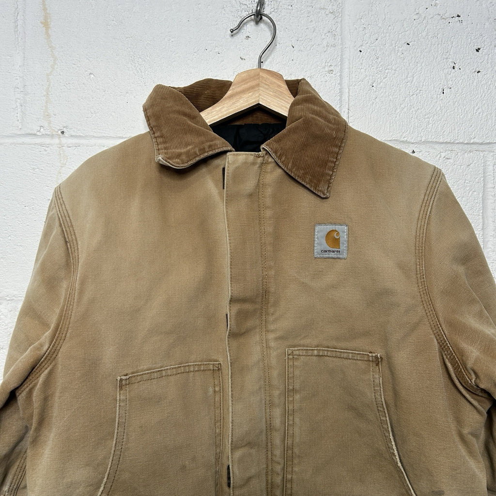 Vintage Carhartt Quilted Traditional Artic Jacket “Brown” J02 BRN Men’s Small
