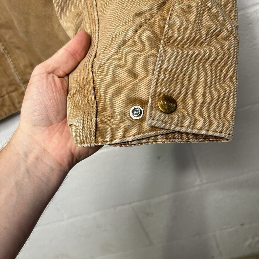 Vintage Carhartt Blanket-Lined Detroit Jacket “Brown Wheat”