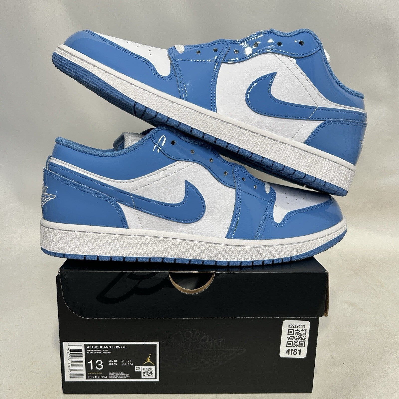 Nike Air Jordan 1 Retro Low SE “Legend Blue” FZ2138-114 Men’s 13 New