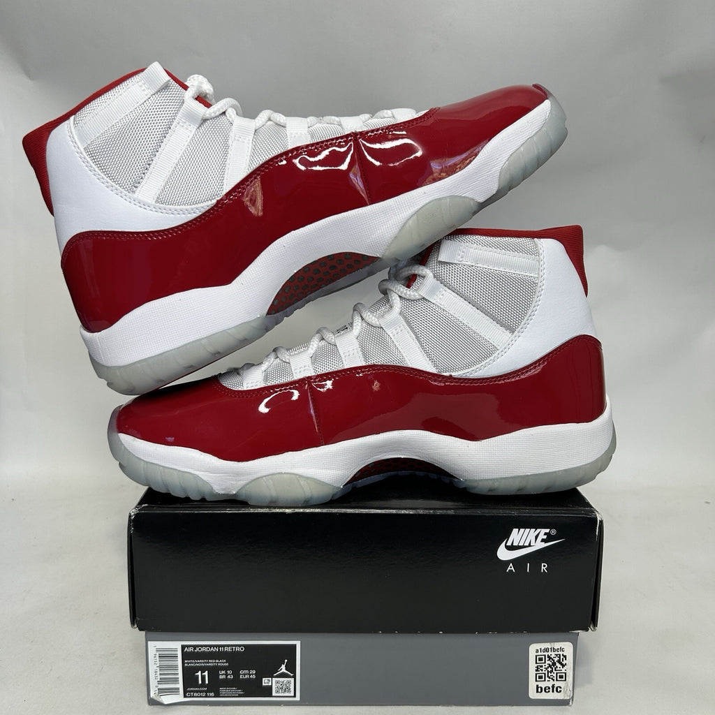 Nike Air Jordan 11 High Retro “Cherry/Varsity Red White” CT8012-116 Men’s 11 New