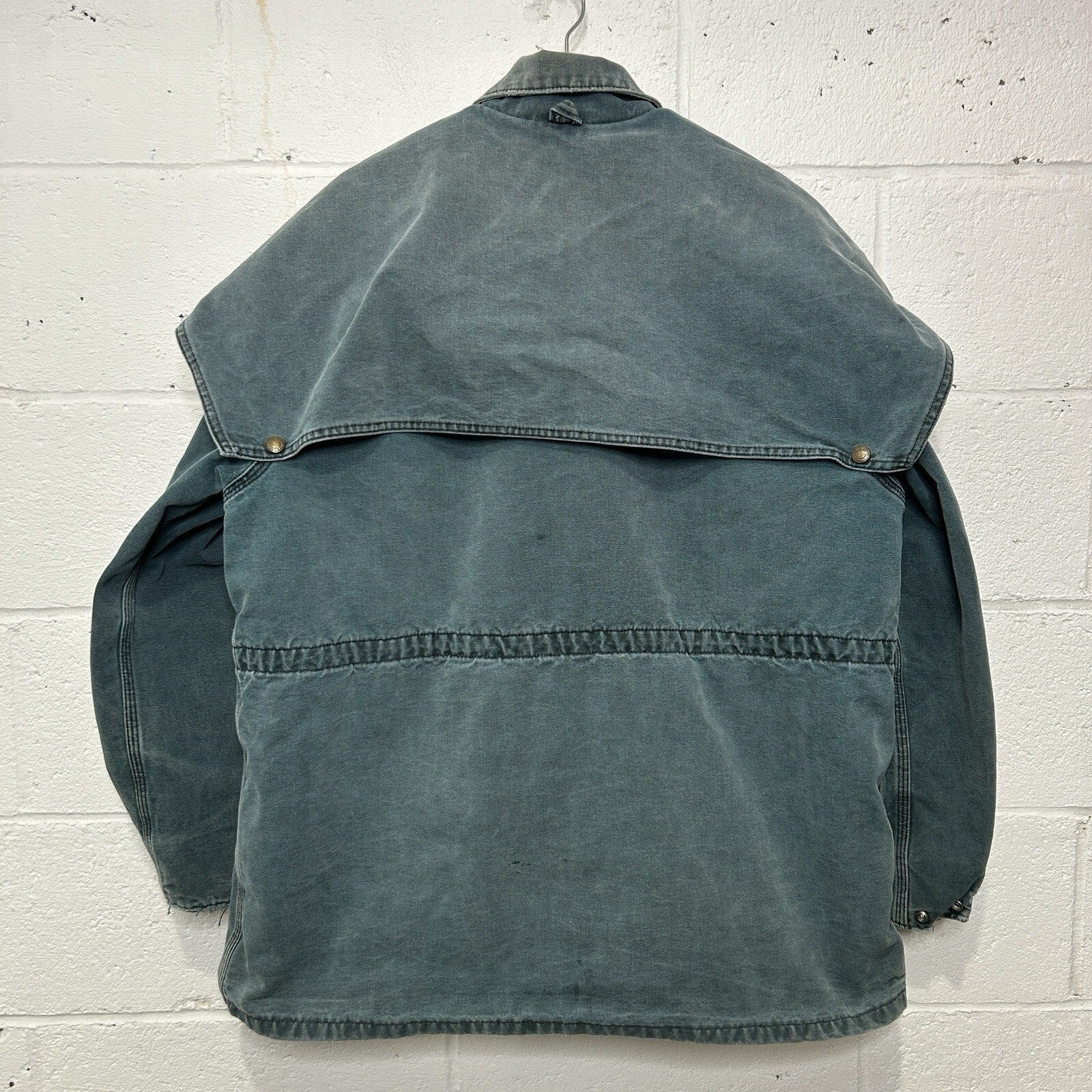 Vintage Carhartt Duster Cape Coat Jacket “Hunter Green”