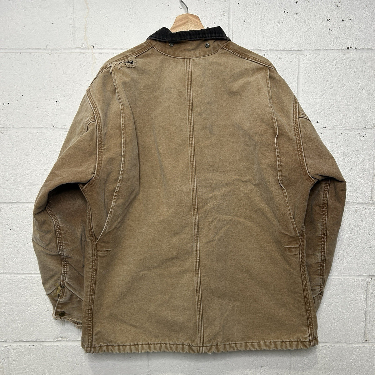 Vintage Carhartt Blanket-Lined Chore Coat “Brown” C02 BRN Men’s X-Large
